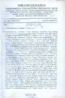 Sprawozdania Poznańskiego Towarzystwa Przyjaci&oacute;ł Nauk. 1972 R.36