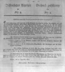Oeffentlicher Anzeiger zum Amtsblatt No.3. der K&ouml;nigl. Preuss. Regierung zu Bromberg. 1830