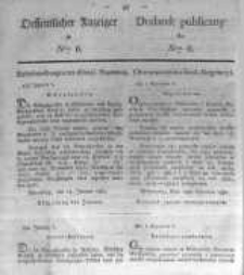 Oeffentlicher Anzeiger zum Amtsblatt No.6. der Königl. Preuss. Regierung zu Bromberg. 1830