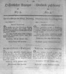 Oeffentlicher Anzeiger zum Amtsblatt No.8. der K&ouml;nigl. Preuss. Regierung zu Bromberg. 1830