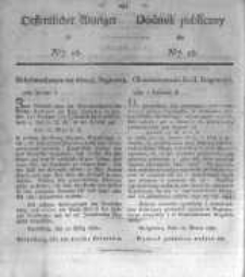 Oeffentlicher Anzeiger zum Amtsblatt No.15. der K&ouml;nigl. Preuss. Regierung zu Bromberg. 1830