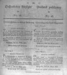 Oeffentlicher Anzeiger zum Amtsblatt No.16. der K&ouml;nigl. Preuss. Regierung zu Bromberg. 1830