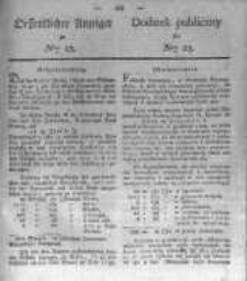 Oeffentlicher Anzeiger zum Amtsblatt No.23. der K&ouml;nigl. Preuss. Regierung zu Bromberg. 1830