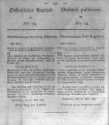 Oeffentlicher Anzeiger zum Amtsblatt No.24. der K&ouml;nigl. Preuss. Regierung zu Bromberg. 1830