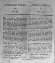Oeffentlicher Anzeiger zum Amtsblatt No.27. der K&ouml;nigl. Preuss. Regierung zu Bromberg. 1830
