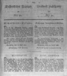 Oeffentlicher Anzeiger zum Amtsblatt No.31. der K&ouml;nigl. Preuss. Regierung zu Bromberg. 1830