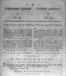Oeffentlicher Anzeiger zum Amtsblatt No.35. der K&ouml;nigl. Preuss. Regierung zu Bromberg. 1830