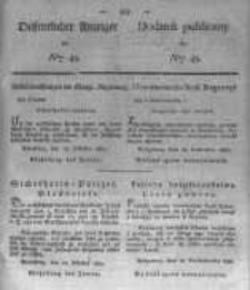 Oeffentlicher Anzeiger zum Amtsblatt No.45. der K&ouml;nigl. Preuss. Regierung zu Bromberg. 1830