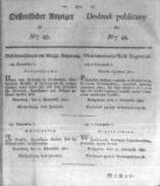 Oeffentlicher Anzeiger zum Amtsblatt No.48. der K&ouml;nigl. Preuss. Regierung zu Bromberg. 1830