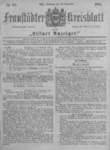 Fraustädter Kreisblatt. 1881.11.23 Nr56