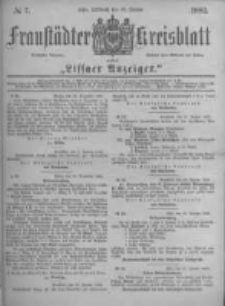 Fraust&auml;dter Kreisblatt. 1882.01.25 Nr7
