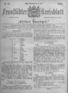 Fraust&auml;dter Kreisblatt. 1882.05.03 Nr35