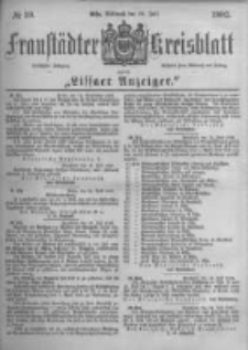Fraustädter Kreisblatt. 1882.07.26 Nr59