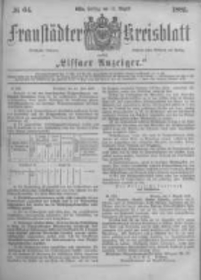 Fraustädter Kreisblatt. 1882.08.11 Nr64