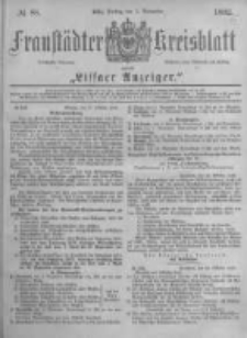 Fraust&auml;dter Kreisblatt. 1882.11.03 Nr88