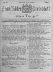Fraustädter Kreisblatt. 1882.11.10 Nr90