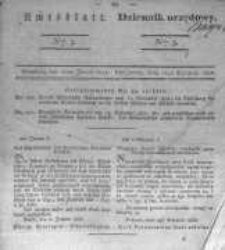Amtsblatt der K&ouml;niglichen Preussischen Regierung zu Bromberg. 1833.01.18 No.3