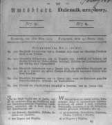 Amtsblatt der K&ouml;niglichen Preussischen Regierung zu Bromberg. 1833.03.01 No.9