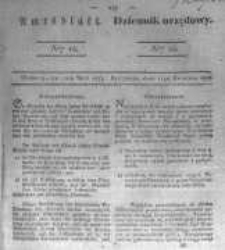 Amtsblatt der K&ouml;niglichen Preussischen Regierung zu Bromberg. 1833.04.12 No.15