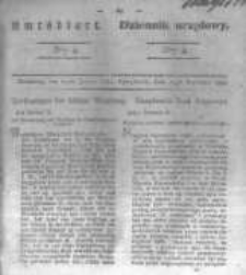 Amtsblatt der Königlichen Preussischen Regierung zu Bromberg. 1834.01.24 No.4