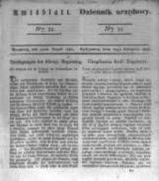 Amtsblatt der K&ouml;niglichen Preussischen Regierung zu Bromberg. 1834.08.29 No.35