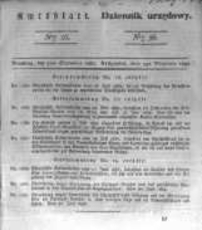 Amtsblatt der K&ouml;niglichen Preussischen Regierung zu Bromberg. 1834.09.05 No.36