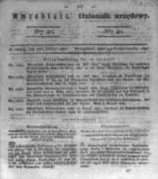 Amtsblatt der K&ouml;niglichen Preussischen Regierung zu Bromberg. 1834.10.03 No.40