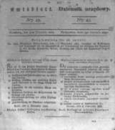 Amtsblatt der K&ouml;niglichen Preussischen Regierung zu Bromberg. 1834.12.05 No.49