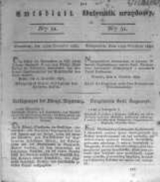 Amtsblatt der K&ouml;niglichen Preussischen Regierung zu Bromberg. 1834.12.19 No.51