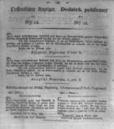 Oeffentlicher Anzeiger zum Amtsblatt No.12. der K&ouml;nigl. Preuss. Regierung zu Bromberg. 1834