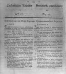 Oeffentlicher Anzeiger zum Amtsblatt No.17. der Königl. Preuss. Regierung zu Bromberg. 1834