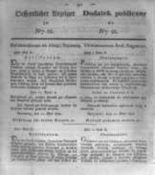 Oeffentlicher Anzeiger zum Amtsblatt No.22. der Königl. Preuss. Regierung zu Bromberg. 1834