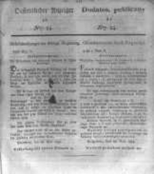Oeffentlicher Anzeiger zum Amtsblatt No.24. der K&ouml;nigl. Preuss. Regierung zu Bromberg. 1834