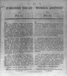 Oeffentlicher Anzeiger zum Amtsblatt No.27. der K&ouml;nigl. Preuss. Regierung zu Bromberg. 1834