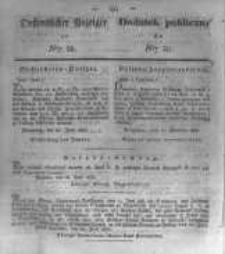 Oeffentlicher Anzeiger zum Amtsblatt No.28. der K&ouml;nigl. Preuss. Regierung zu Bromberg. 1834