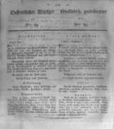 Oeffentlicher Anzeiger zum Amtsblatt No.29. der K&ouml;nigl. Preuss. Regierung zu Bromberg. 1834
