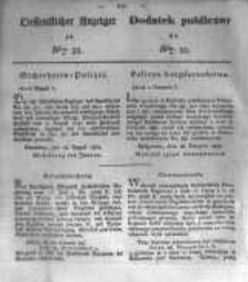 Oeffentlicher Anzeiger zum Amtsblatt No.35. der K&ouml;nigl. Preuss. Regierung zu Bromberg. 1834