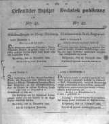 Oeffentlicher Anzeiger zum Amtsblatt No.48. der K&ouml;nigl. Preuss. Regierung zu Bromberg. 1834