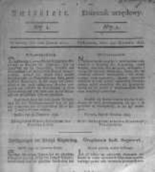 Amtsblatt der K&ouml;niglichen Preussischen Regierung zu Bromberg. 1835.01.02 No.1