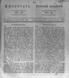 Amtsblatt der K&ouml;niglichen Preussischen Regierung zu Bromberg. 1835.04.17 No.16
