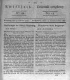 Amtsblatt der K&ouml;niglichen Preussischen Regierung zu Bromberg. 1835.10.30 No.44
