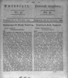 Amtsblatt der K&ouml;niglichen Preussischen Regierung zu Bromberg. 1835.11.20 No.47