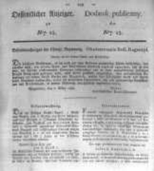 Oeffentlicher Anzeiger zum Amtsblatt No.13. der K&ouml;nigl. Preuss. Regierung zu Bromberg. 1835