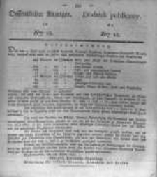 Oeffentlicher Anzeiger zum Amtsblatt No.18. der K&ouml;nigl. Preuss. Regierung zu Bromberg. 1835