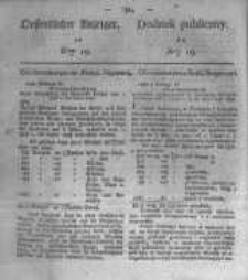 Oeffentlicher Anzeiger zum Amtsblatt No.19. der Königl. Preuss. Regierung zu Bromberg. 1835