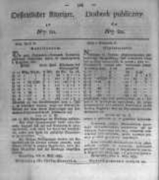 Oeffentlicher Anzeiger zum Amtsblatt No.20. der K&ouml;nigl. Preuss. Regierung zu Bromberg. 1835