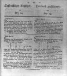 Oeffentlicher Anzeiger zum Amtsblatt No.24. der Königl. Preuss. Regierung zu Bromberg. 1835
