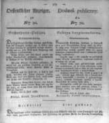 Oeffentlicher Anzeiger zum Amtsblatt No.30. der K&ouml;nigl. Preuss. Regierung zu Bromberg. 1835