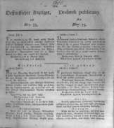Oeffentlicher Anzeiger zum Amtsblatt No.33. der K&ouml;nigl. Preuss. Regierung zu Bromberg. 1835