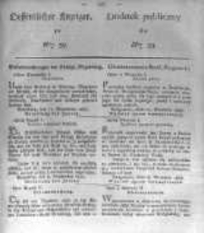 Oeffentlicher Anzeiger zum Amtsblatt No.39. der K&ouml;nigl. Preuss. Regierung zu Bromberg. 1835